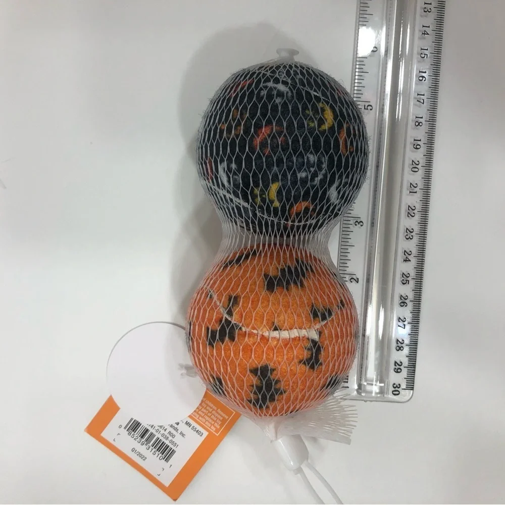 Halloween “Fetch” Dog Toys - 2 pack - NWT
